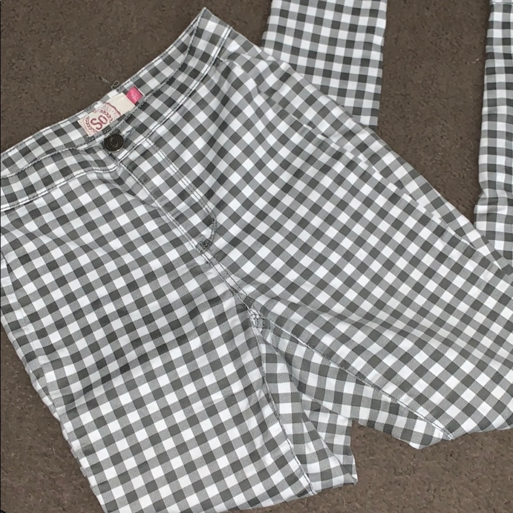 Plaid pants